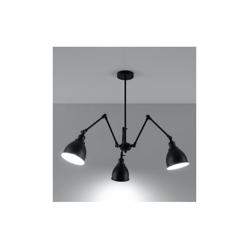 Висящ полилей STARK SHADE 3xE27/60W/230V