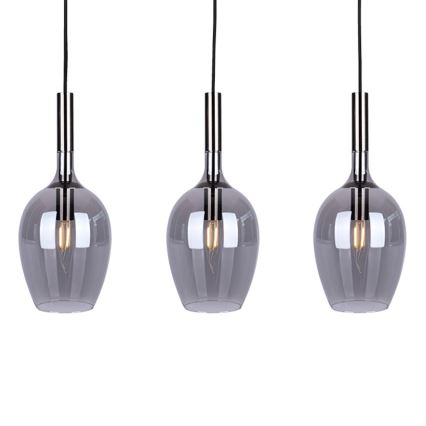 Висящ полилей TANGO 3xE14/40W/230V черен