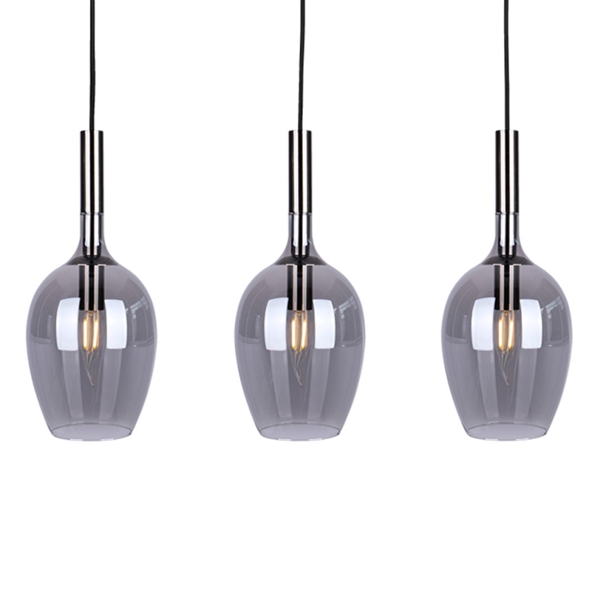 Висящ полилей TANGO 3xE14/40W/230V черен