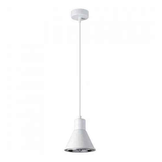 Висящ полилей TAZILA 1xES111/60W/230V бял