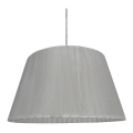 Висящ полилей TIZIANO 1xE27/60W/230V сив