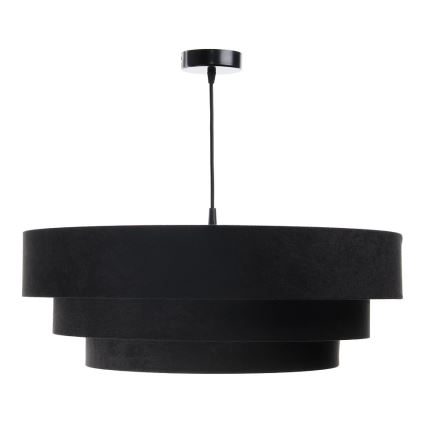 Висящ полилей TRINITI 1xE27/60W/230V черен/златист