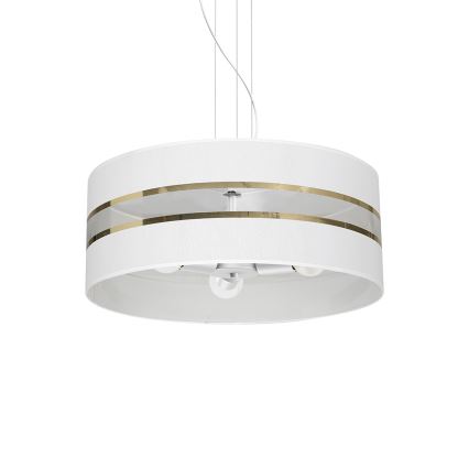 Висящ полилей ULTIMO 3xE27/60W/230V бял