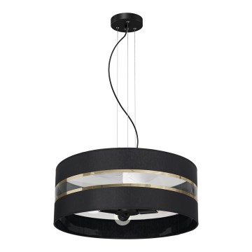 Висящ полилей ULTIMO 3xE27/60W/230V черен