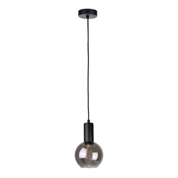 Висящ полилей UPRA 1xE27/60W/230V черен