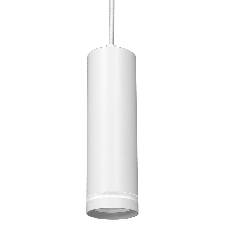 Висящ полилей за 3-фазна релсова система PIPE 1xGU10/25W/230V бял