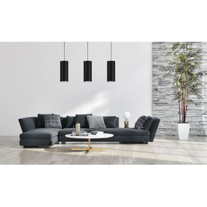 Висящ полилей ZIK 1xE27/40W/230V ⌀ 10 см черен