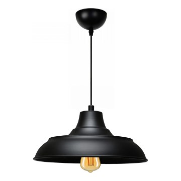 Висяща лампа AYD 1xE27/40W/230V черна