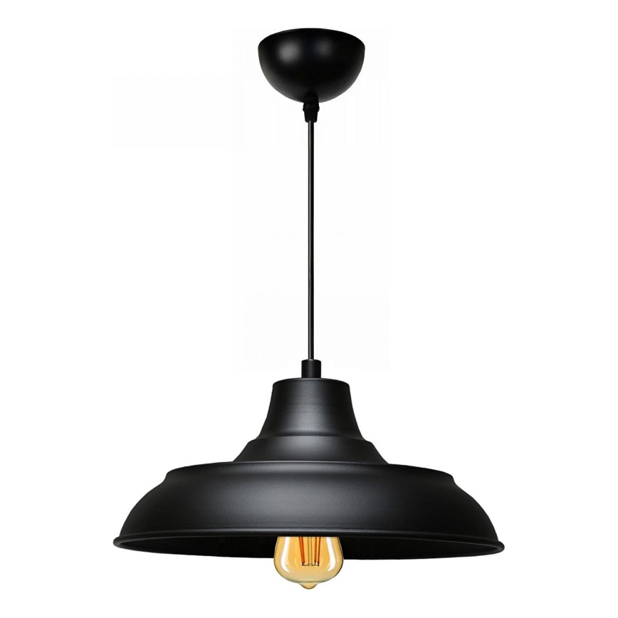 Висяща лампа AYD 1xE27/40W/230V черна