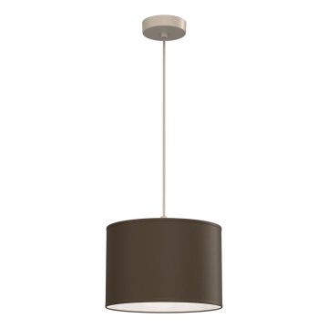 Висяща лампа на кабел ARDEN 1xE27/15W/230V Ø 25 см, бежова/кафява