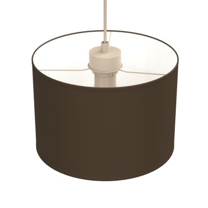 Висяща лампа на кабел ARDEN 1xE27/15W/230V Ø 25 см, бежова/кафява