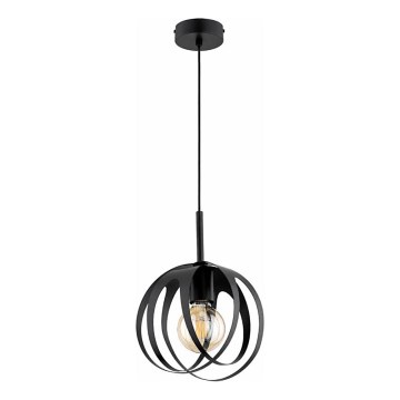 Висяща лампа на кабел ASANI, 1xE27/15W/230V, черна