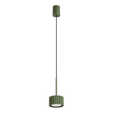 Висяща лампа на кабел AURA 1xGX53/10W/230V зелена