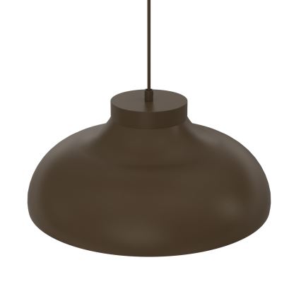 Висяща лампа на кабел BASCA 1xE27/15W/230V кафява