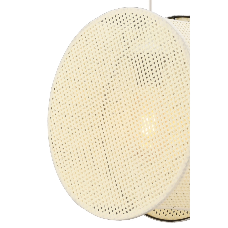 Vисяща лампа на кабел BIG DRUM 1xE27/60W/230V кремава