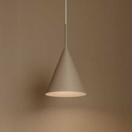 Висяща лампа на кабел CAPITAL 1xGX53/15W/230V Ø 17 см бежова