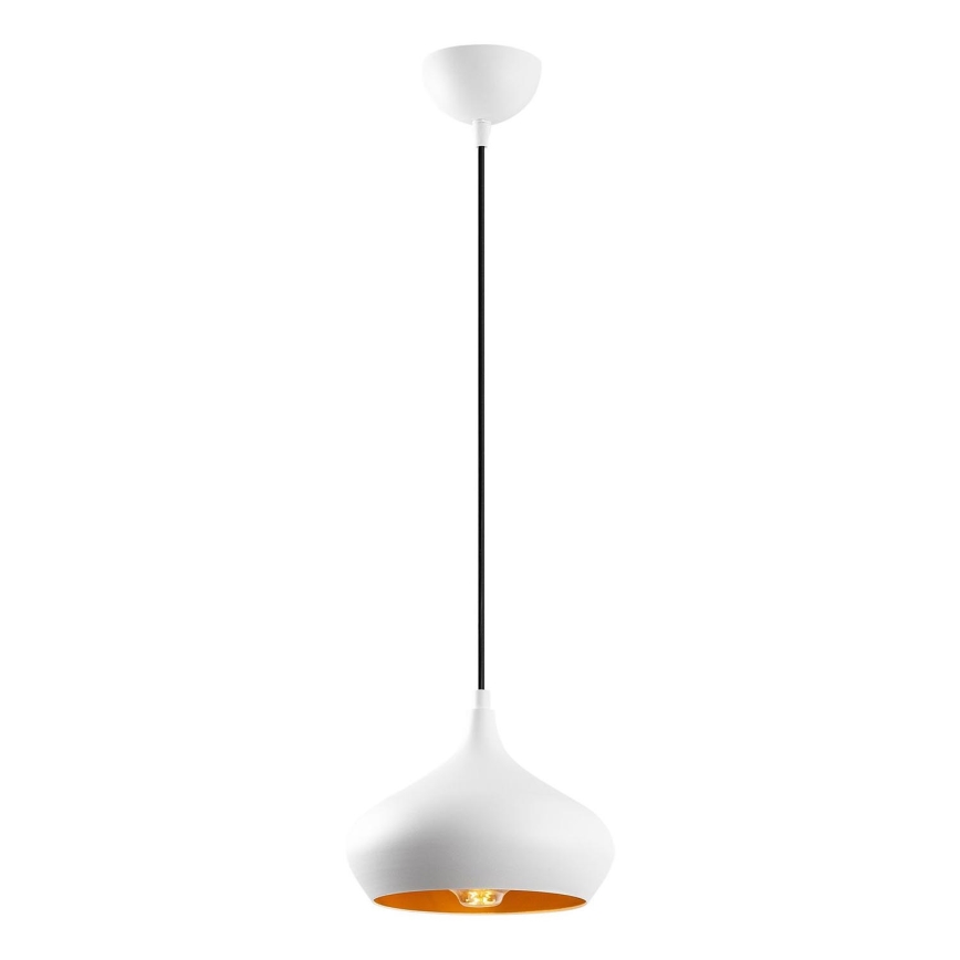Висяща лампа на кабел DODO 1xE27/40W/230V бяла