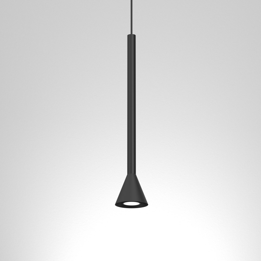Vисяща лампа на кабел MAZZO 1xGU10/8W/230V черна