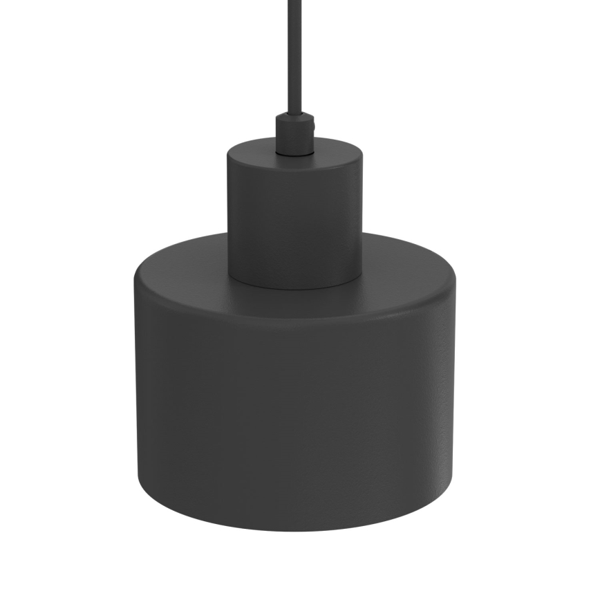 Висяща лампа на кабел PARKLA 1xE27/15W/230V черна