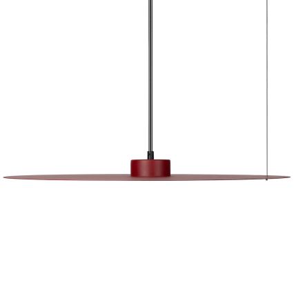 Висяща лампа на кабел PIATTO 1xGX53/15W/230V Ø 55 см бордо