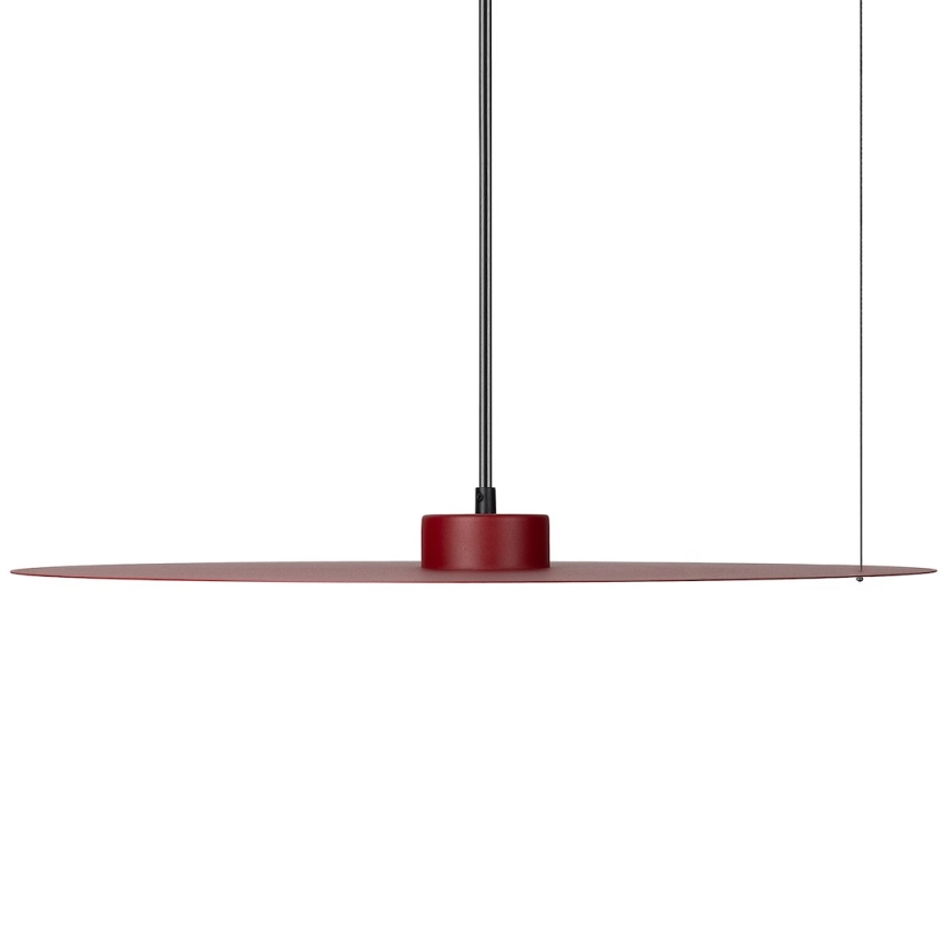 Висяща лампа на кабел PIATTO 1xGX53/15W/230V Ø 55 см бордо