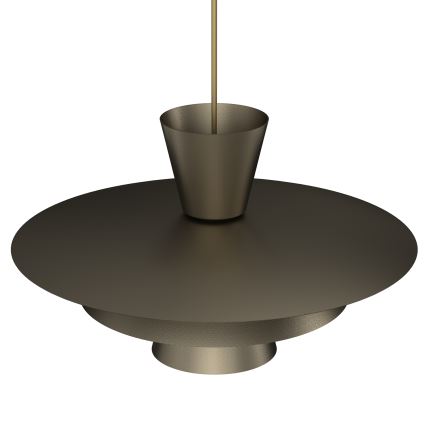 Висяща лампа на кабел PLATO 1xE27/15W/230V, бронзова