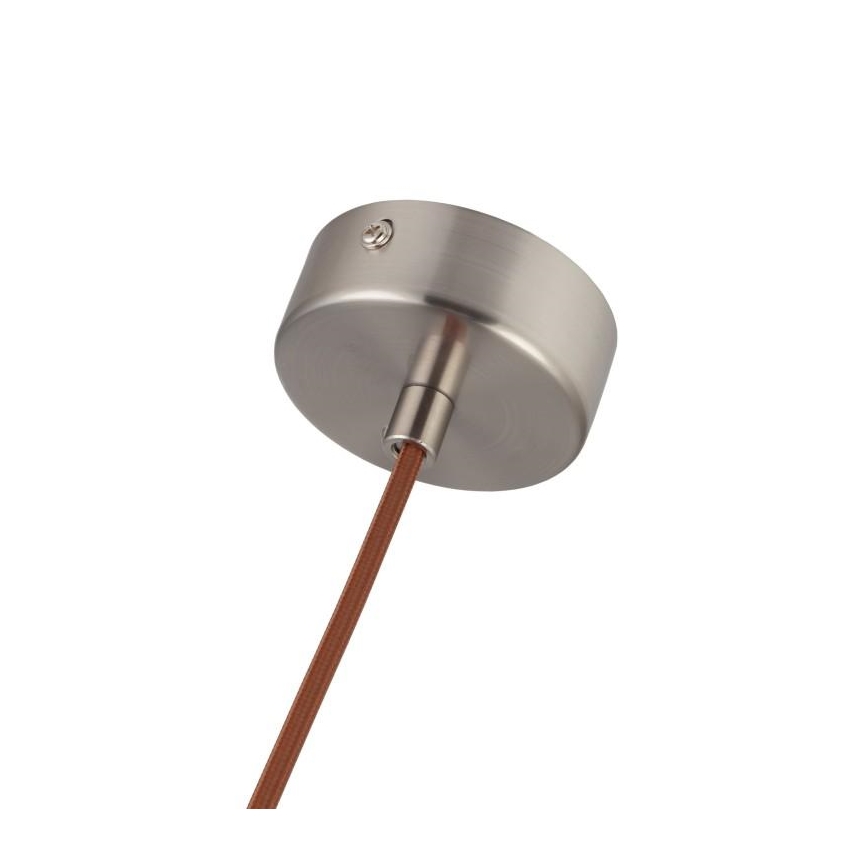 Висяща лампа с кабел 1xGU10/10W/230V, диаметър 11 см, изработена от масивен ясен