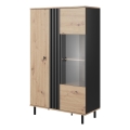 Витрина BADIA дъб/антрацит