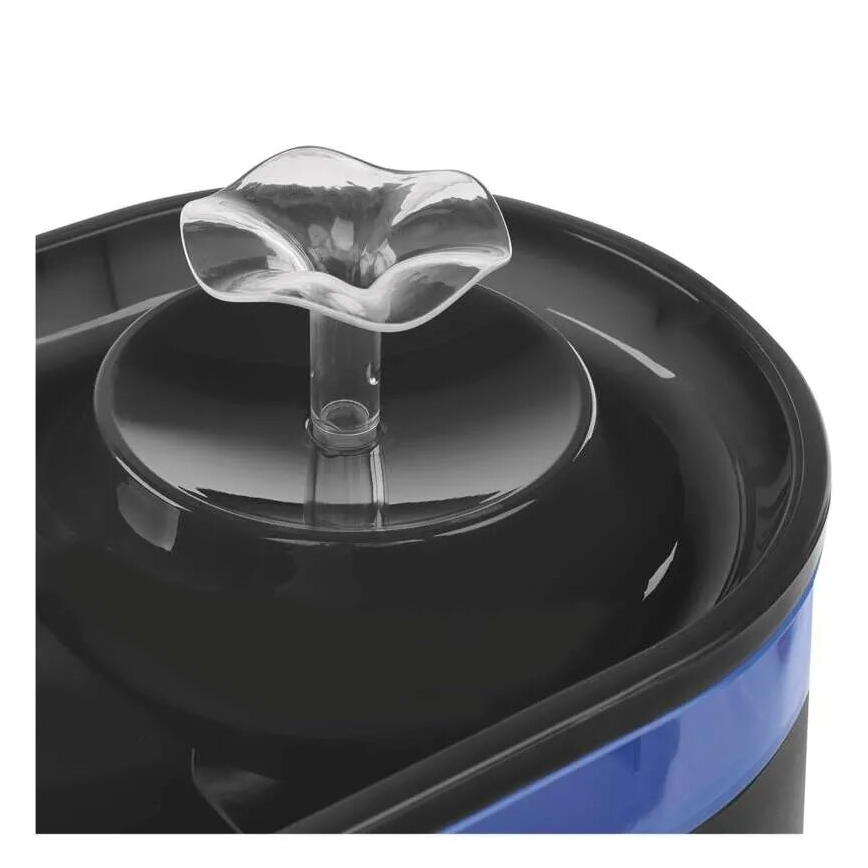 Воден фонтан за домашни любимци 2,6 l/5V сив