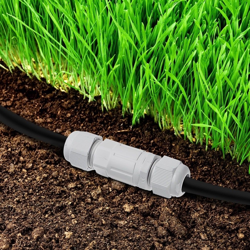 Водоустойчив конектор IP68 бял