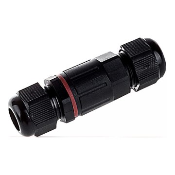 Водоустойчив конектор IP68 черен
