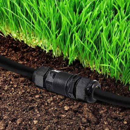 Водоустойчив конектор IP68 черен