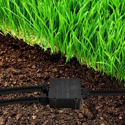 Водоустойчива разклонителна кутия IP68 черен