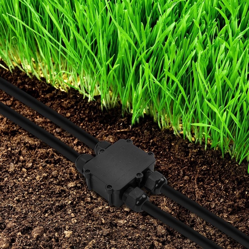 Водоустойчива разклонителна кутия IP68 черен