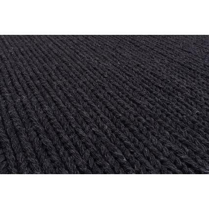 Вълнен килим FIR WOOL 120x170 см, 2600 г/м², антрацит/натурален