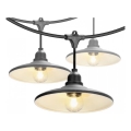 Външен декоративен гирлянд CRETE 10xE27/230V 15m IP44