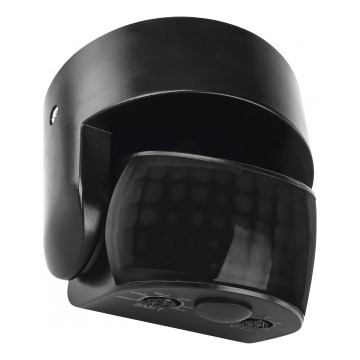 Външен PIR сензор за движение и сумрак 1200W/230V IP65 черен