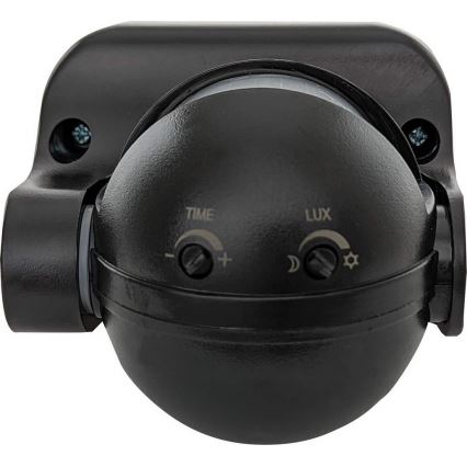 Външен сензор за движение PIR 1200W/230V IP44 черен