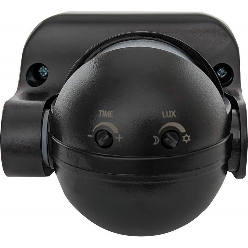 Външен сензор за движение PIR 1200W/230V IP44 черен