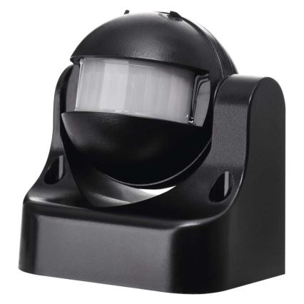 Външен сензор за движение PIR B 180 ° 1200W / 230V IP44 черен