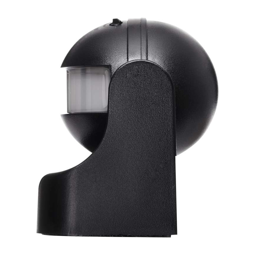 Външен сензор за движение PIR B 180 ° 1200W / 230V IP44 черен