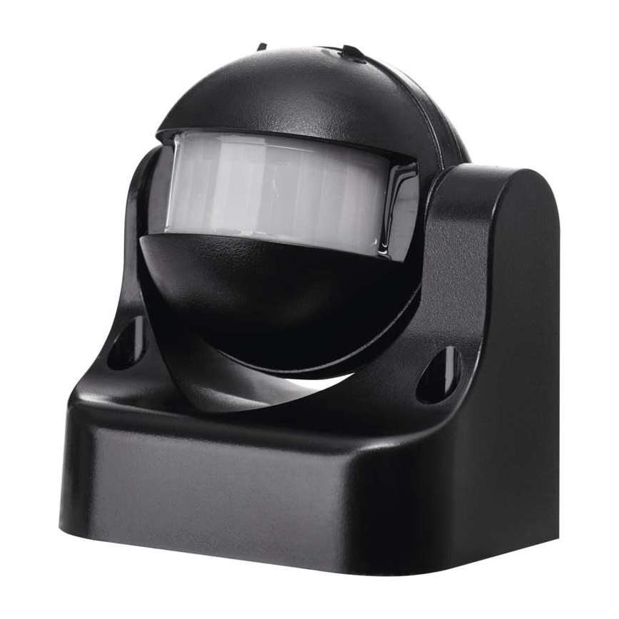 Външен сензор за движение PIR B 180 ° 1200W / 230V IP44 черен