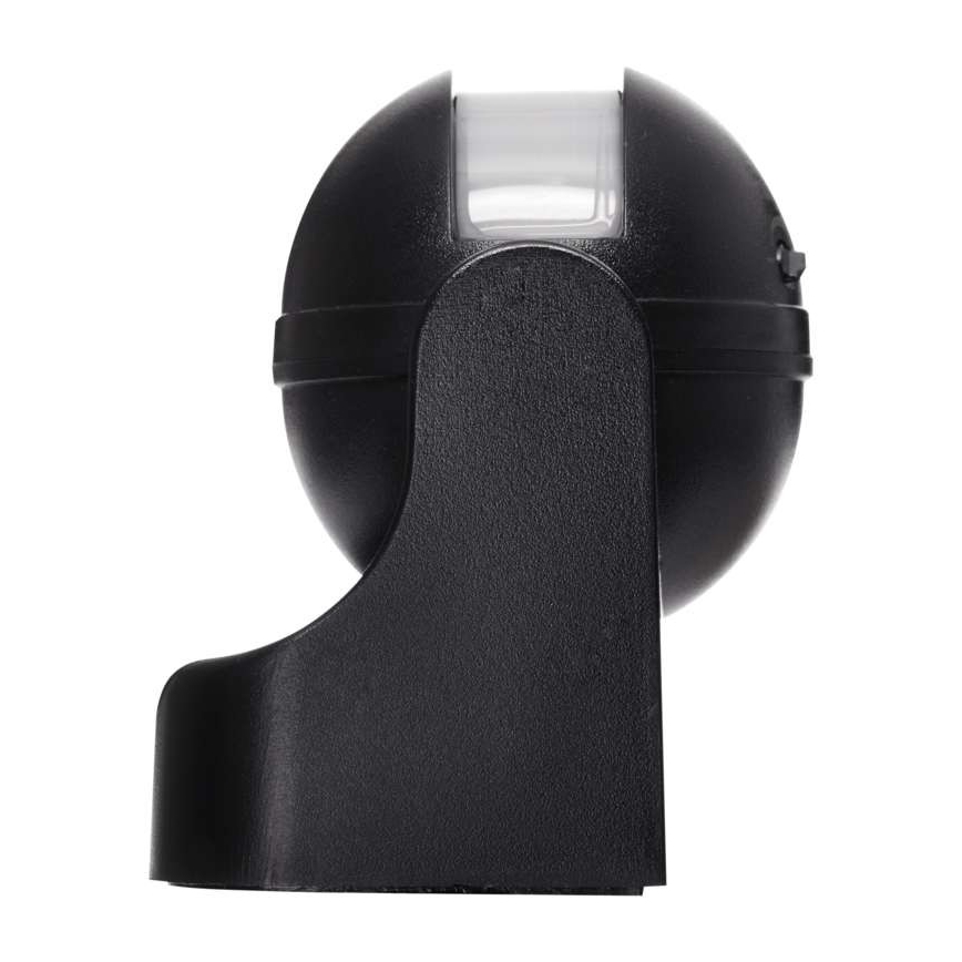 Външен сензор за движение PIR B 180 ° 1200W / 230V IP44 черен