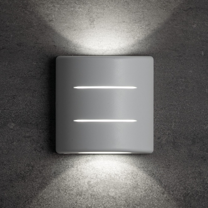 Външен стенен осветител REFAZI LED/6W/230V IP54, бял