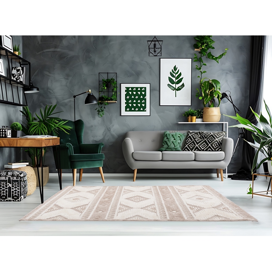 Външен килим CHIARA 120x170 см бежов