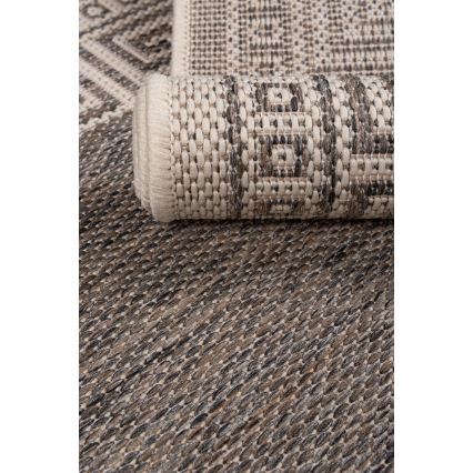 Външен килим EXPRESS NEW OUTDOOR 160x220 см сив/бежов