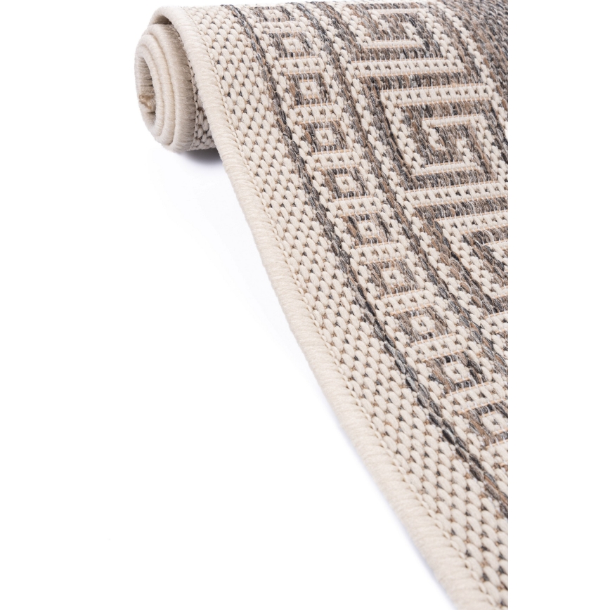 Външен килим EXPRESS NEW OUTDOOR 80x150 см сив/бежов