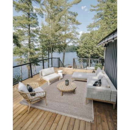 Външен килим ORIA 160x220 см бежов