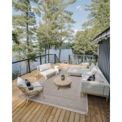 Външен килим ORIA 70x140 см бежов