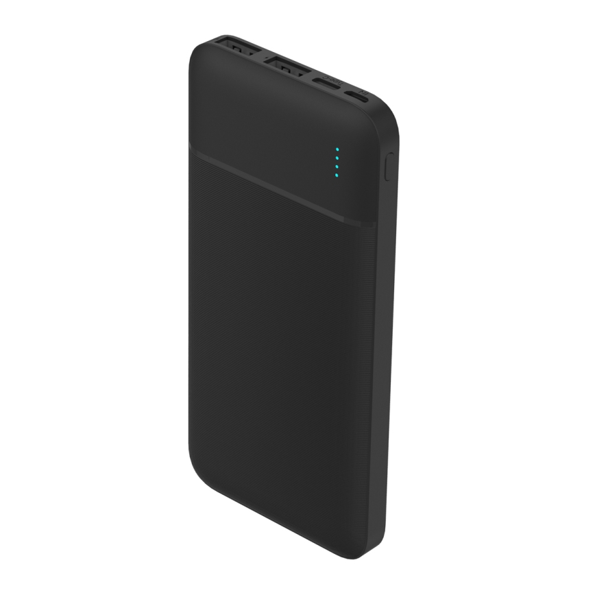 Външна батерия 10000 mAh 5V черен